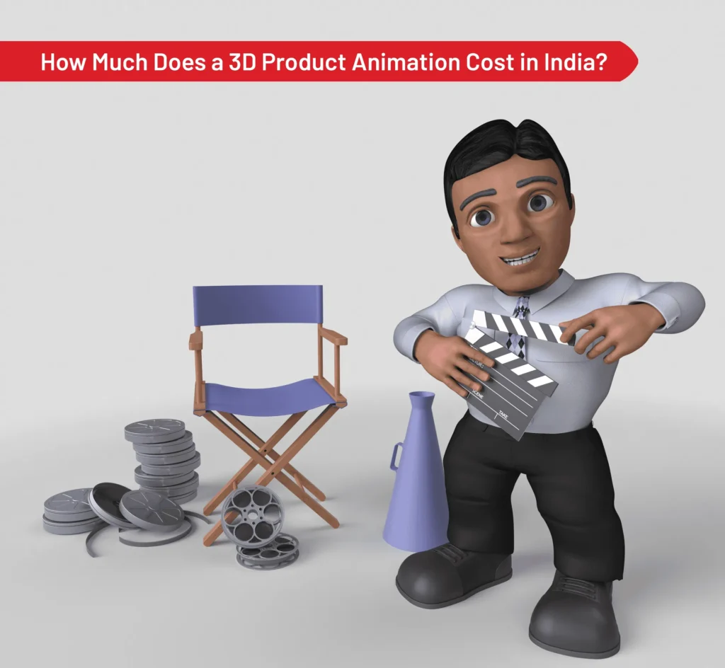 3D product animation cost in India